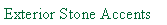 Text Box: Exterior Stone Accents